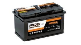 FQS BATTERY FQS75 - BATERIA FQS 60AH EFB +IZQ